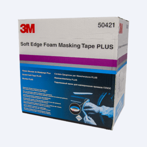 Soft edge foam masking tape
